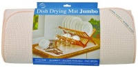 Envision Home Microfiber Dish Drying Mat Jumbo, 18 by 32-Inch, Cream Envision Home Microfiber Dish Drying Mat Jumbo, 18 by 32-Inch, Cream
