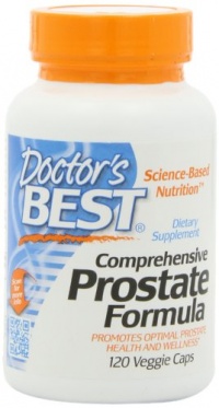 Doctor's Best Comprehensive Prostate Formula,Veggie Caps, 120-Count Doctor's Best Comprehensive Prostate Formula,Veggie Caps, 120-Count