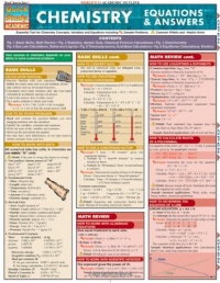 Chemistry Equations & Answers (Quickstudy Reference Guides - Academic) Chemistry Equations & Answers (Quickstudy Reference Guides - Academic)