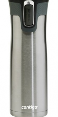 Contigo AUTOSEAL West Loop Stainless Steel 20-Ounce Travel Mug with Easy-Clean Lid, Stainless Steel Contigo AUTOSEAL West Loop Stainless Steel 20-Ounce Travel Mug with Easy-Clean Lid, Stainless Steel