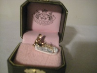 Juicy Couture Sneaker Charm Gold-Tone Juicy Couture Sneaker Charm Gold-Tone