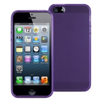 Minisuit Frost Case for iPhone 5/5S - TPU Silicone Skin Cover (Purple) Minisuit Frost Case for iPhone 5/5S - TPU Silicone Skin Cover (Purple)