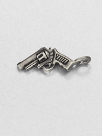 This sterling silver charm highlights impeccable craftsmanship and attention to detail and fine rhodium plating for extra shine and definition.Sterling silverAbout .47 x 1.36Made in USA This sterling silver charm highlights impeccable craftsmanship and attention to detail and fine rhodium plating for extra shine and definition.Sterling silverAbout .47 x 1.36Made in USA