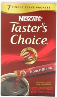Taster's Choice House Blend Instant Coffee, 7-Count Sticks (Pack of 12) Taster's Choice House Blend Instant Coffee, 7-Count Sticks (Pack of 12)