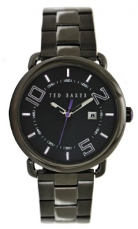 Ted Baker Men's TE3034 Time Flies Triple Black Analog Bracelet Watch Ted Baker Men's TE3034 Time Flies Triple Black Analog Bracelet Watch