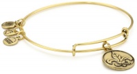 Alex and Ani Bangle Bar Fleur de Lis Russian-Gold Expandable Bracelet Alex and Ani Bangle Bar Fleur de Lis Russian-Gold Expandable Bracelet