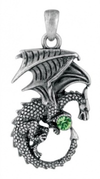 New Green Ladon Dragon Pendant Collectible Accessory Necklace Serpent New Green Ladon Dragon Pendant Collectible Accessory Necklace Serpent