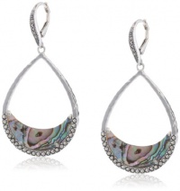 Judith Jack Slices of Color Sterling Silver, Marcasite, Abalone Teardrop Earrings Judith Jack Slices of Color Sterling Silver, Marcasite, Abalone Teardrop Earrings
