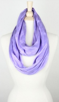 Feminine Light Weight Silky Soft Solid Infinity Loop Silk Cotton Scarf Feminine Light Weight Silky Soft Solid Infinity Loop Silk Cotton Scarf