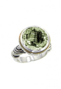 Effy Jewlery Balissima Green Amethyst Ring, 11.10 TCW Ring size 7 Effy Jewlery Balissima Green Amethyst Ring, 11.10 TCW Ring size 7