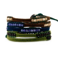 Chan Luu Multi Colored Stone Chan Luu 5 Wrap Bracelet Chan Luu Multi Colored Stone Chan Luu 5 Wrap Bracelet