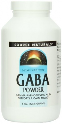 Source Naturals GABA Powder, 8 Ounce Source Naturals GABA Powder, 8 Ounce