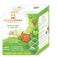 Happy Times Yummy Yogis, Caramel Yogurt and Apple Bits, 1.1-Ounce Package (Pack of 6) Happy Times Yummy Yogis, Caramel Yogurt and Apple Bits, 1.1-Ounce Package (Pack of 6)