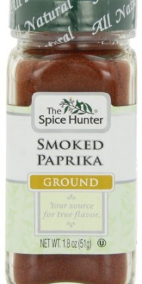 The Spice Hunter Paprika, Smoked, Ground, 1.8-Ounce Jar