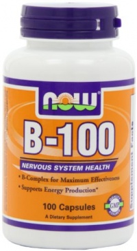 NOW Foods B-100 Caps, 100 Capsules