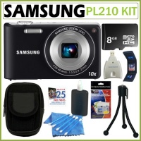Samsung EC-PL210 Digital Camera with 14 MP and 10x Optical Zoom (Silver) Samsung EC-PL210 Digital Camera with 14 MP and 10x Optical Zoom (Silver)