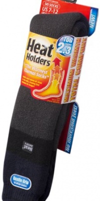 Heat Holders Mens Ski Heat Holders, Navy, Black and Charcoal, US Shoe Size 7-12 Heat Holders Mens Ski Heat Holders, Navy, Black and Charcoal, US Shoe Size 7-12