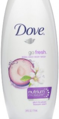 Dove Body Wash, go fresh, Rebalance, Plum and Sakura Blossom, 24 Ounce Dove Body Wash, go fresh, Rebalance, Plum and Sakura Blossom, 24 Ounce