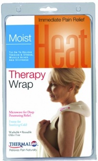 Thermalon Microwave Activated Moist Heat-Cold Compress Wrap for Back, Neck, Shoulder, Head, Abdomen, 5.5 x 18.5