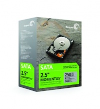 Seagate Momentus 250 GB 5400RPM SATA 3Gb/s 8 MB Cache 2.5-Inch Internal Notebook Hard Drive - Retail Kit ST90250N1A1AS-RK Seagate Momentus 250 GB 5400RPM SATA 3Gb/s 8 MB Cache 2.5-Inch Internal Notebook Hard Drive - Retail Kit ST90250N1A1AS-RK