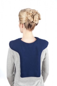 Large Microwave Shoulder & Upper Back Heating Wrap, Made In USA (Large, Navy Blue) Large Microwave Shoulder & Upper Back Heating Wrap, Made In USA (Large, Navy Blue)