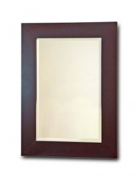 Elegant Home Fashions Chatham Collection Framed Beveled-Edge Glass Mirror, Dark Espresso Elegant Home Fashions Chatham Collection Framed Beveled-Edge Glass Mirror, Dark Espresso