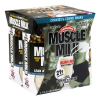 CytoSport Muscle Milk Ready-to-Drink Shake, Cookies and Creme, 11 Ounce Boxes in 4-Count Packages (Pack of 6) CytoSport Muscle Milk Ready-to-Drink Shake, Cookies and Creme, 11 Ounce Boxes in 4-Count Packages (Pack of 6)