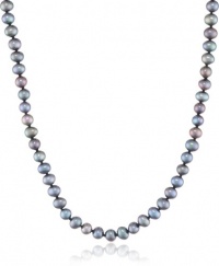 Colored Freshwater Cultured A Quality Pearl Necklace (5.5-6mm ) Colored Freshwater Cultured A Quality Pearl Necklace (5.5-6mm )