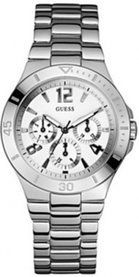 GUESS U11645L1 Active Shine Watch, Silver GUESS U11645L1 Active Shine Watch, Silver