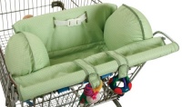 Leachco Prop 'R Shopper - Shopping Cart Cover - Sage Pin Dot Leachco Prop 'R Shopper - Shopping Cart Cover - Sage Pin Dot