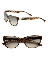 A fresh update on a classic cat-eye frame, crafted in lightweight acetate. Available in brown tortoise frames with crystal polar lenses.Acetate100% UV ProtectionMade in Italy A fresh update on a classic cat-eye frame, crafted in lightweight acetate. Available in brown tortoise frames with crystal polar lenses.Acetate100% UV ProtectionMade in Italy
