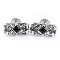 Scott Kay Mens Sterling Silver Cufflinks With Square Onyx Scott Kay Mens Sterling Silver Cufflinks With Square Onyx