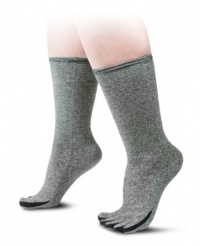 IMAK Arthritis Sock, Grey, Medium, Men's 7-1/2 - 9-1/2 Women's 8-1/2 - 11-1/2 IMAK Arthritis Sock, Grey, Medium, Men's 7-1/2 - 9-1/2 Women's 8-1/2 - 11-1/2