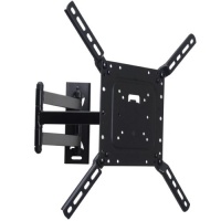 VideoSecu Low Profile Articulating Swing Arm TV Wall Mount Bracket for most 26-47, some LED up to 55 with VESA 400X400 400x300 400x200 300X300 200X200 200x100 LCD LED TV and Display with Removable Mount Adaptor Plate (black) M9P VideoSecu Low Profile Articulating Swing Arm TV Wall Mount Bracket for most 26-47, some LED up to 55 with VESA 400X400 400x300 400x200 300X300 200X200 200x100 LCD LED TV and Display with Removable Mount Adaptor Plate (black) M9P