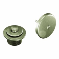 Moen T90331BN Tub Drain Kit with Push-N-Lock Drain Assembly, Brushed Nickel Moen T90331BN Tub Drain Kit with Push-N-Lock Drain Assembly, Brushed Nickel