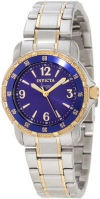 Invicta Women's 0548 Angel Collection 18k Gold-Plated and Stainless Steel Watch Invicta Women's 0548 Angel Collection 18k Gold-Plated and Stainless Steel Watch