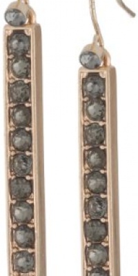 Kenneth Cole New York Modern Tanzanite Pave Rectangle Linear Drop Earrings Kenneth Cole New York Modern Tanzanite Pave Rectangle Linear Drop Earrings