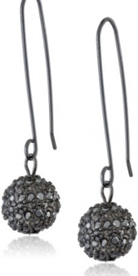 Kenneth Cole New York Pave Item Boost Hematite Pave Ball Long Drop Earrings Kenneth Cole New York Pave Item Boost Hematite Pave Ball Long Drop Earrings