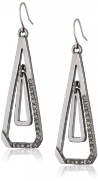 Kenneth Cole New York Geometric Pave Pave Geometric Double Orbital Drop Earrings Kenneth Cole New York Geometric Pave Pave Geometric Double Orbital Drop Earrings