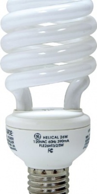 GE Lighting 89095 Energy Smart 26-Watt Daylight Spiral Compact Fluorescent Bulb GE Lighting 89095 Energy Smart 26-Watt Daylight Spiral Compact Fluorescent Bulb