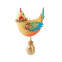 Three French Hens Twelve Days of Christmas #3 Series 2013 Hallmark Ornament Three French Hens Twelve Days of Christmas #3 Series 2013 Hallmark Ornament