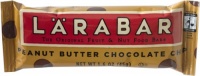 LARABAR Fruit & Nut Food Bar, Peanut Butter Chocolate Chip, 1.6 Ounce Bars (Pack of 16) LARABAR Fruit & Nut Food Bar, Peanut Butter Chocolate Chip, 1.6 Ounce Bars (Pack of 16)