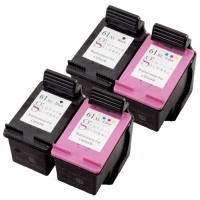 Sophia Global Remanufactured Ink Cartridge Replacement for HP 61XL (2 Black, 2 Color) Sophia Global Remanufactured Ink Cartridge Replacement for HP 61XL (2 Black, 2 Color)