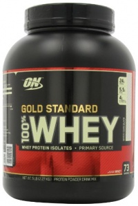 Optimum Nutrition 100% Whey Gold Standard, White Chocolate, 5 Pound