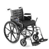 Invacare Tracer Ex2 Wheelchair With fixed, full length, padded arms Invacare Tracer Ex2 Wheelchair With fixed, full length, padded arms