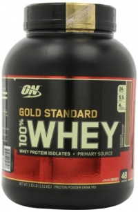 Optimum Nutrition Gold Standard 100% Whey Nutritional Drink, Cinnamon Graham Cracker, 3.3 Pound