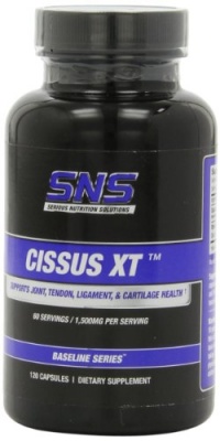 Serious Nutrition Solution Cissus XT Capsules, 1,500mg, 120-Count Serious Nutrition Solution Cissus XT Capsules, 1,500mg, 120-Count