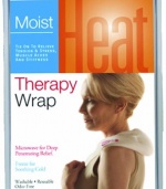 Thermalon Microwave Activated Moist Heat-Cold Compress Wrap for Back, Neck, Shoulder, Head, Abdomen, 5.5 x 18.5