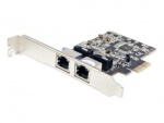 Syba Dual Port Gigabit Ethernet Network PCI-express x1 Controller Card  SY-PEX24028