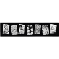 ADECO PF9109 7-Opening Black Wood Wall Hanging Collage Picture Photo Frame - Home Decor Wall Art,Holds Seven 4x6 inch Photos,Great Gift ADECO PF9109 7-Opening Black Wood Wall Hanging Collage Picture Photo Frame - Home Decor Wall Art,Holds Seven 4x6 inch Photos,Great Gift